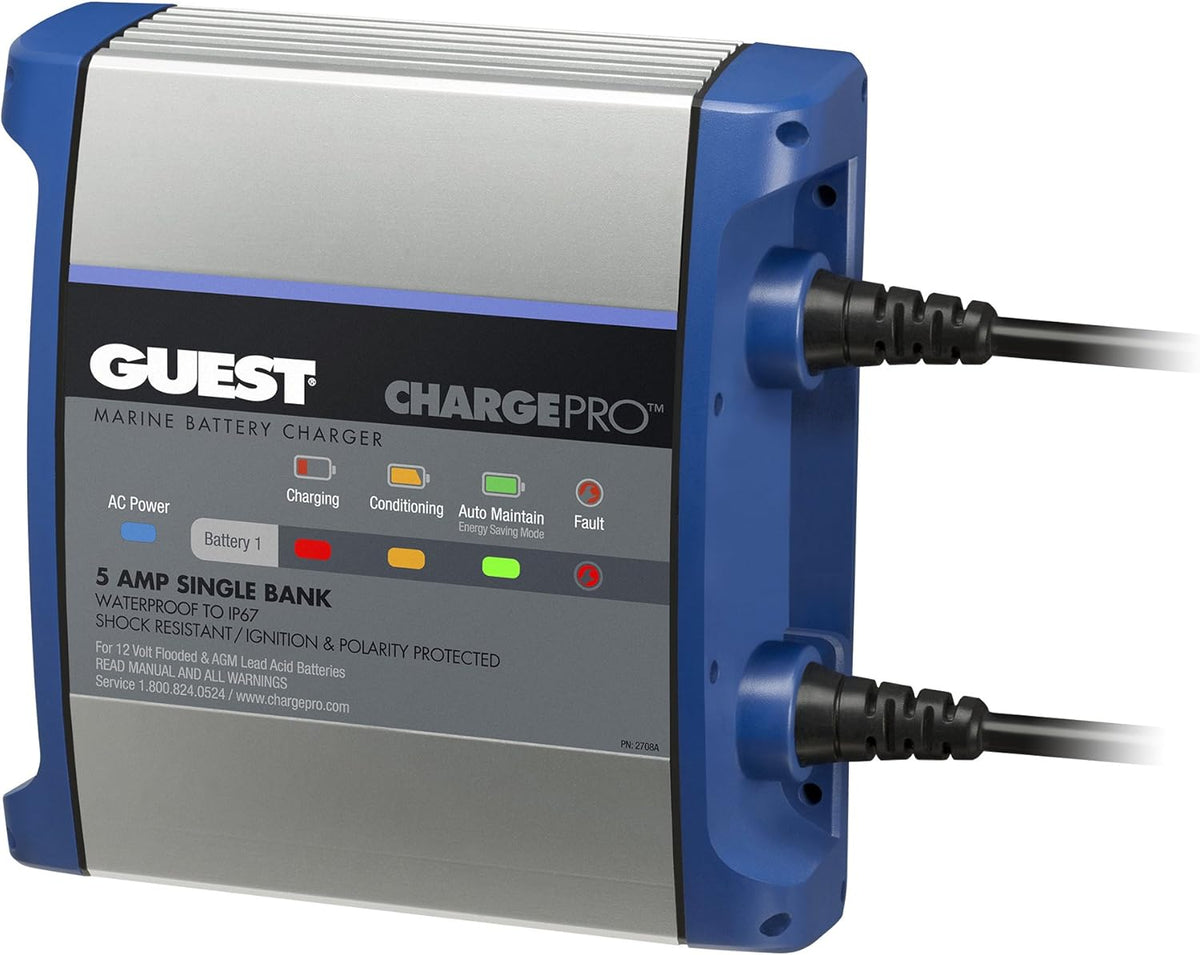 10A 12V 2 Bank Battery Charger V994005