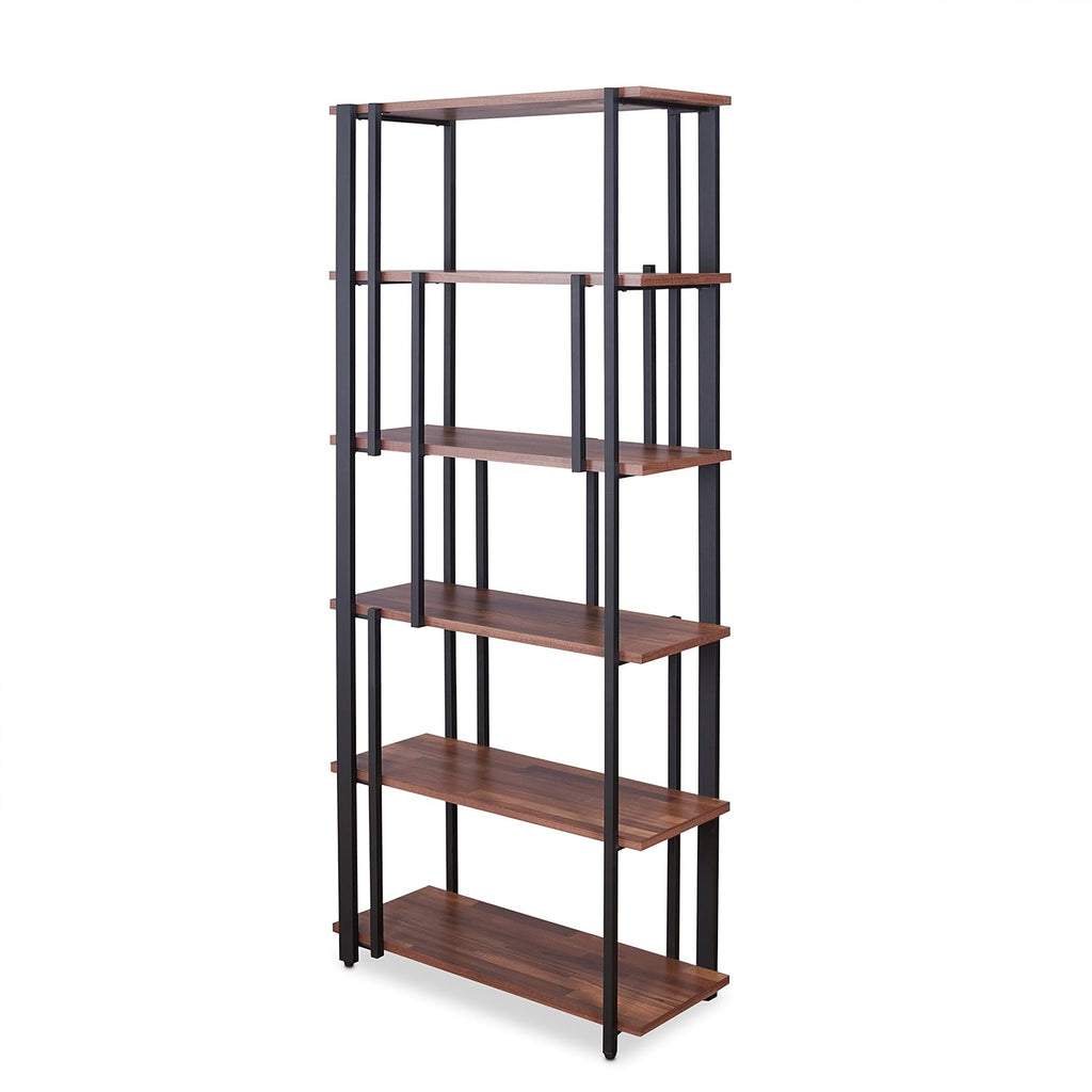Walnut Sandy Black Bookcase X792