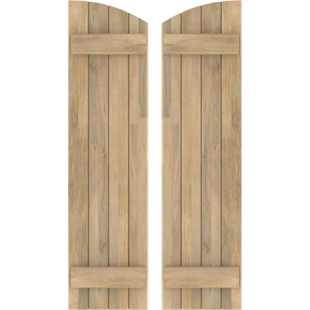 Unfinished Wood Board-n-Batten Shutters R835012