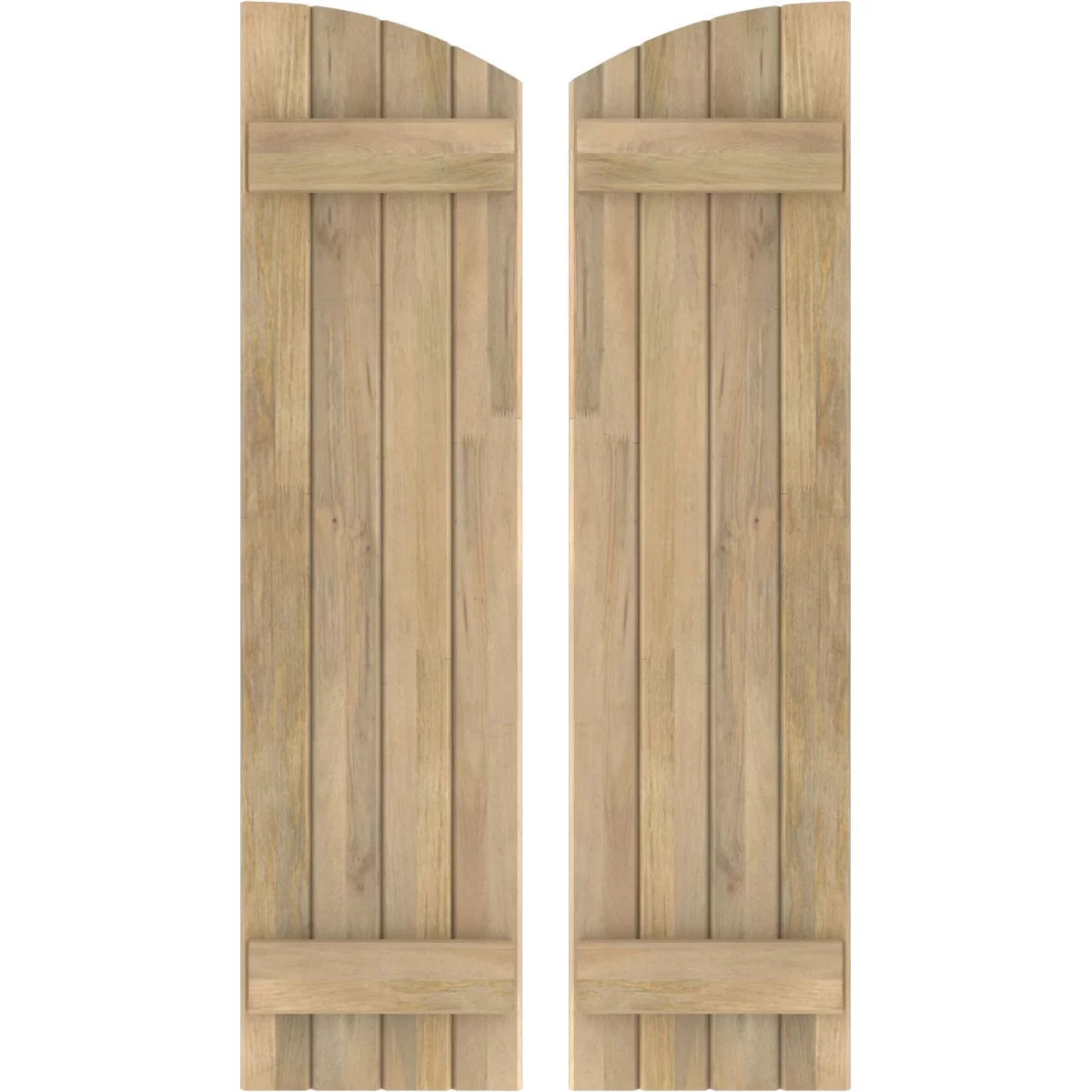 Unfinished Wood Board-n-Batten Shutters R835012