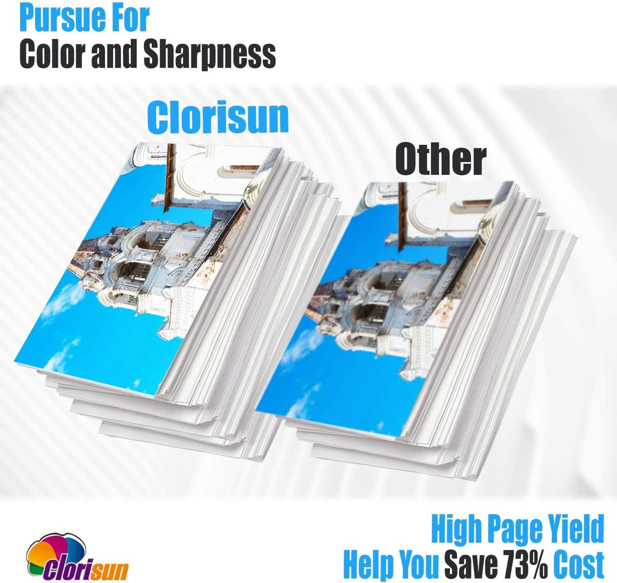 Compatible Ink Cartridge 10-Pack Black Cyan Magenta Yellow F96013