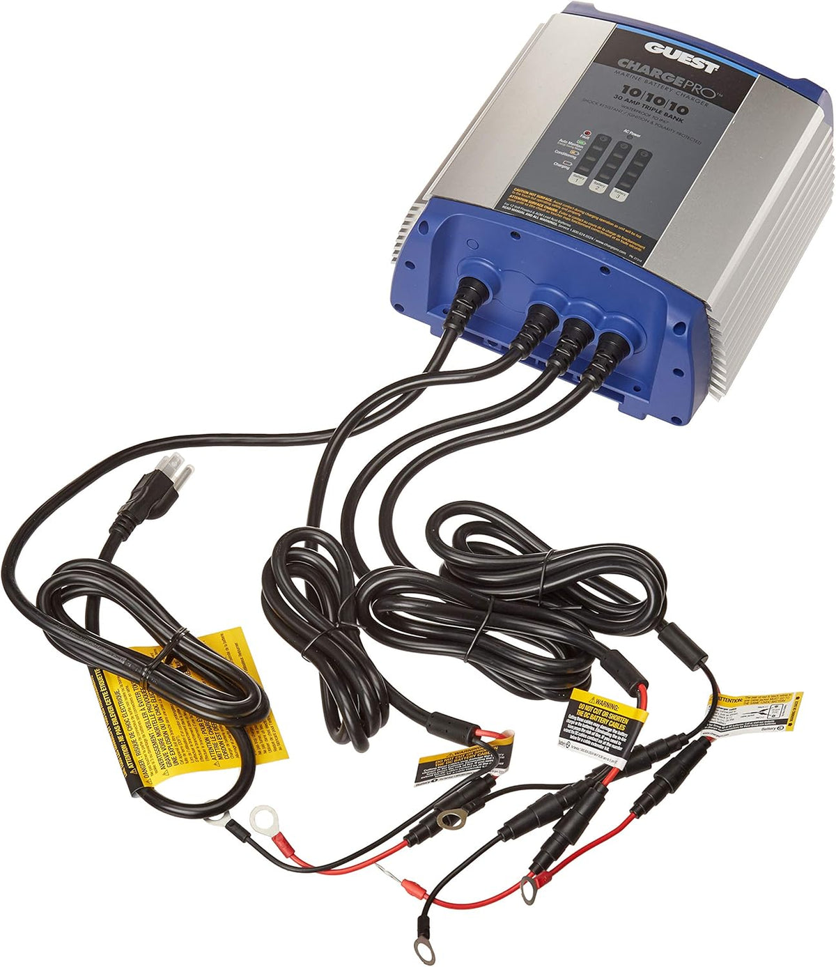 10A 12V 2 Bank Battery Charger V994005