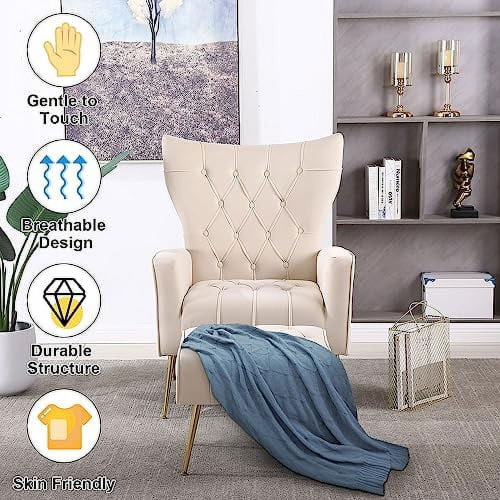 Teddy Accent Chair with Ottoman R83997