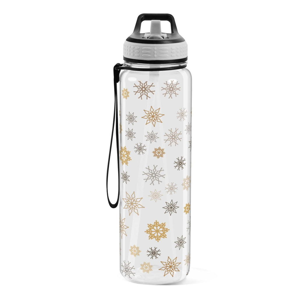 Clear 32oz Tritan Water Bottle with Straw B49607