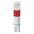 Clear/Red 2-high 120VAC Signal Light Y233