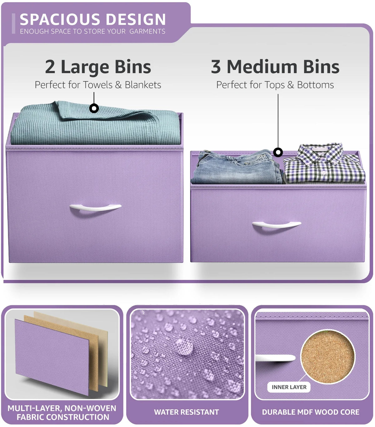 5 Drawer Dresser S361641