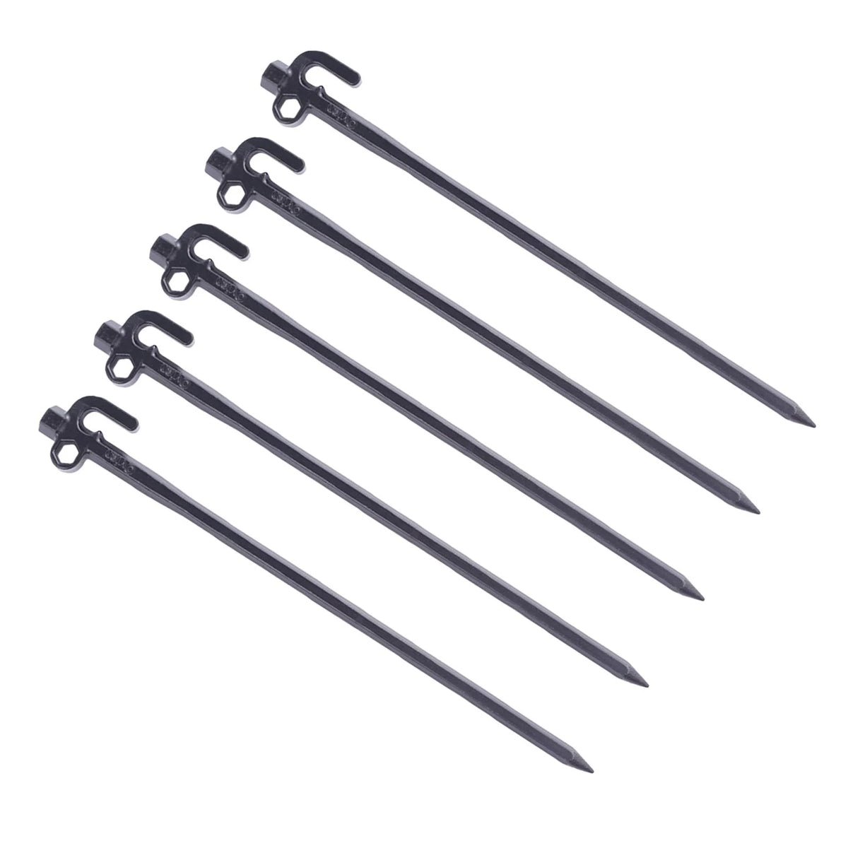 5pcs Steel Tent Stakes 30cm D3975