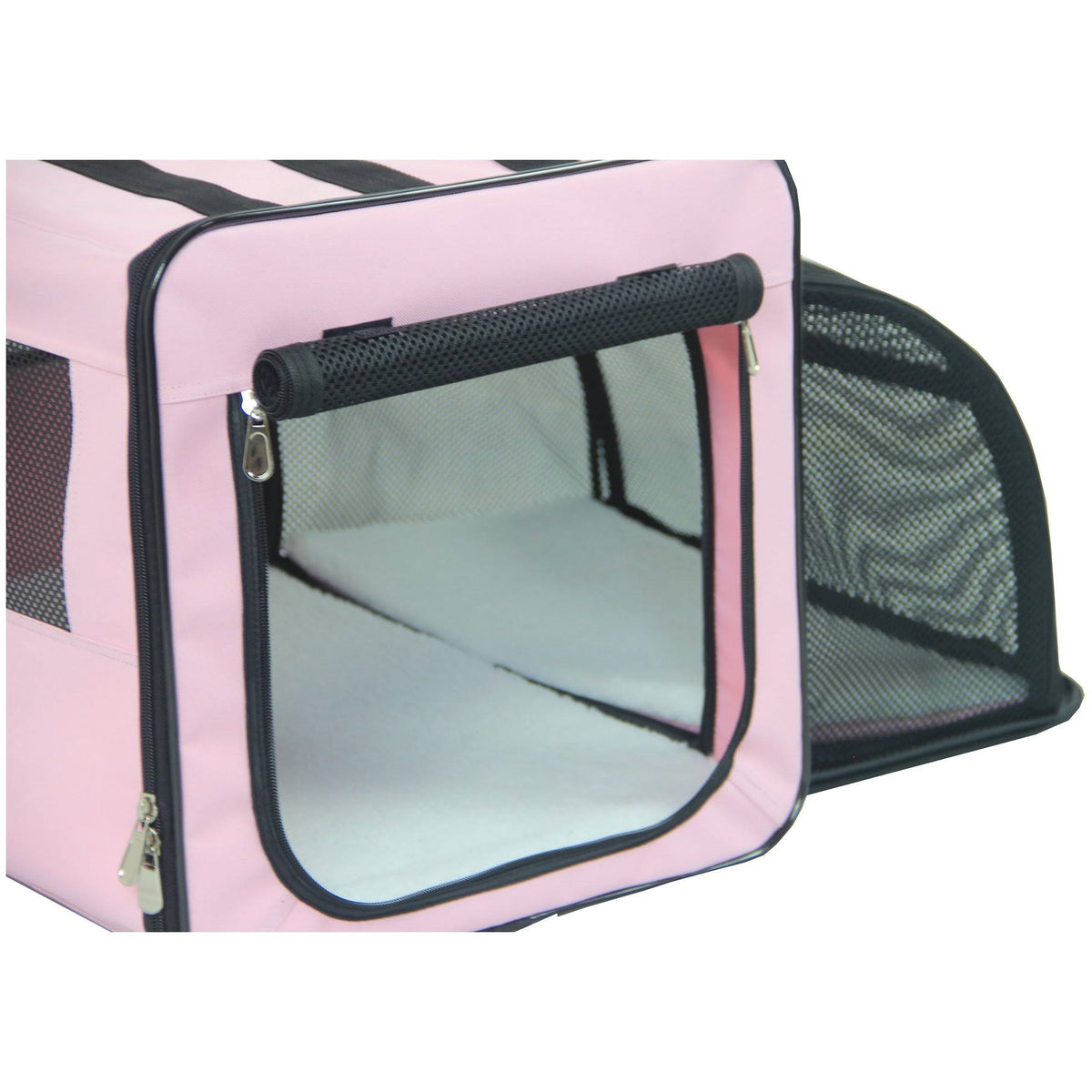 Blue Lightweight Collapsible Pet Dog Crate S3356