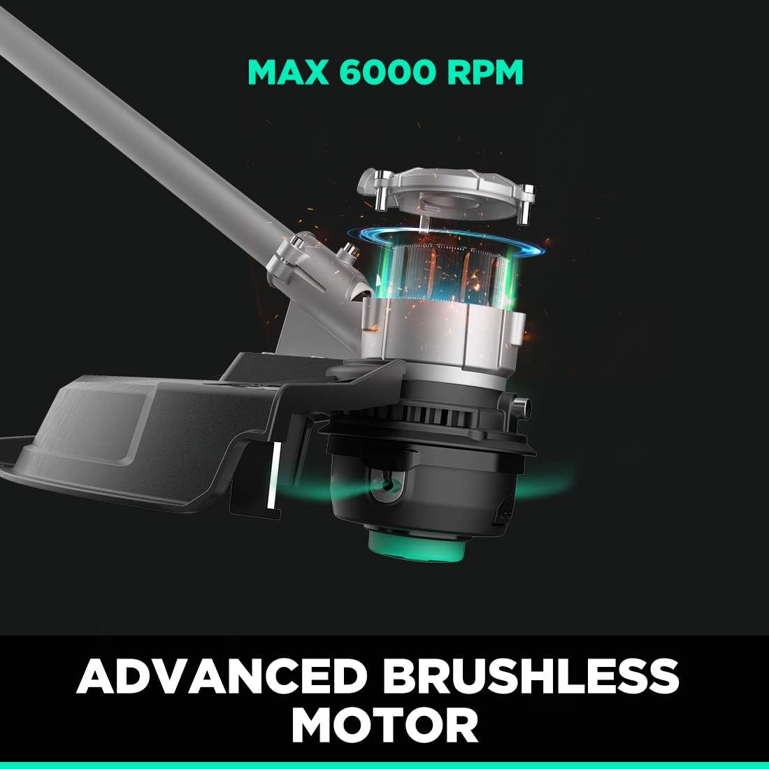 40V Cordless String Trimmer with 2.0Ah Battery & Charger T23648