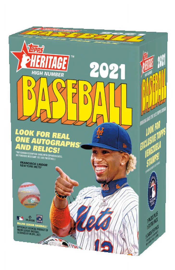 Topps Heritage High Number Baseball Blaster Box Trading Cards Q6645