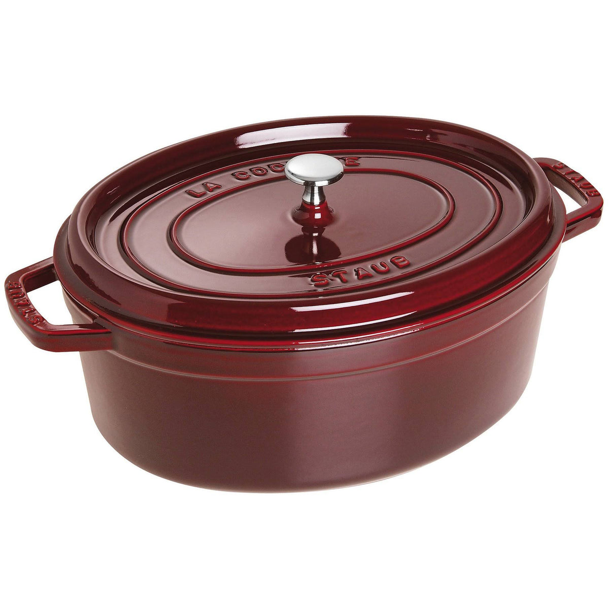 Cast Iron 7-qt Oval Cocotte X7432