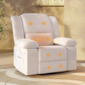 Oversized Swivel Rocker Recliner Chair with Heating H75881