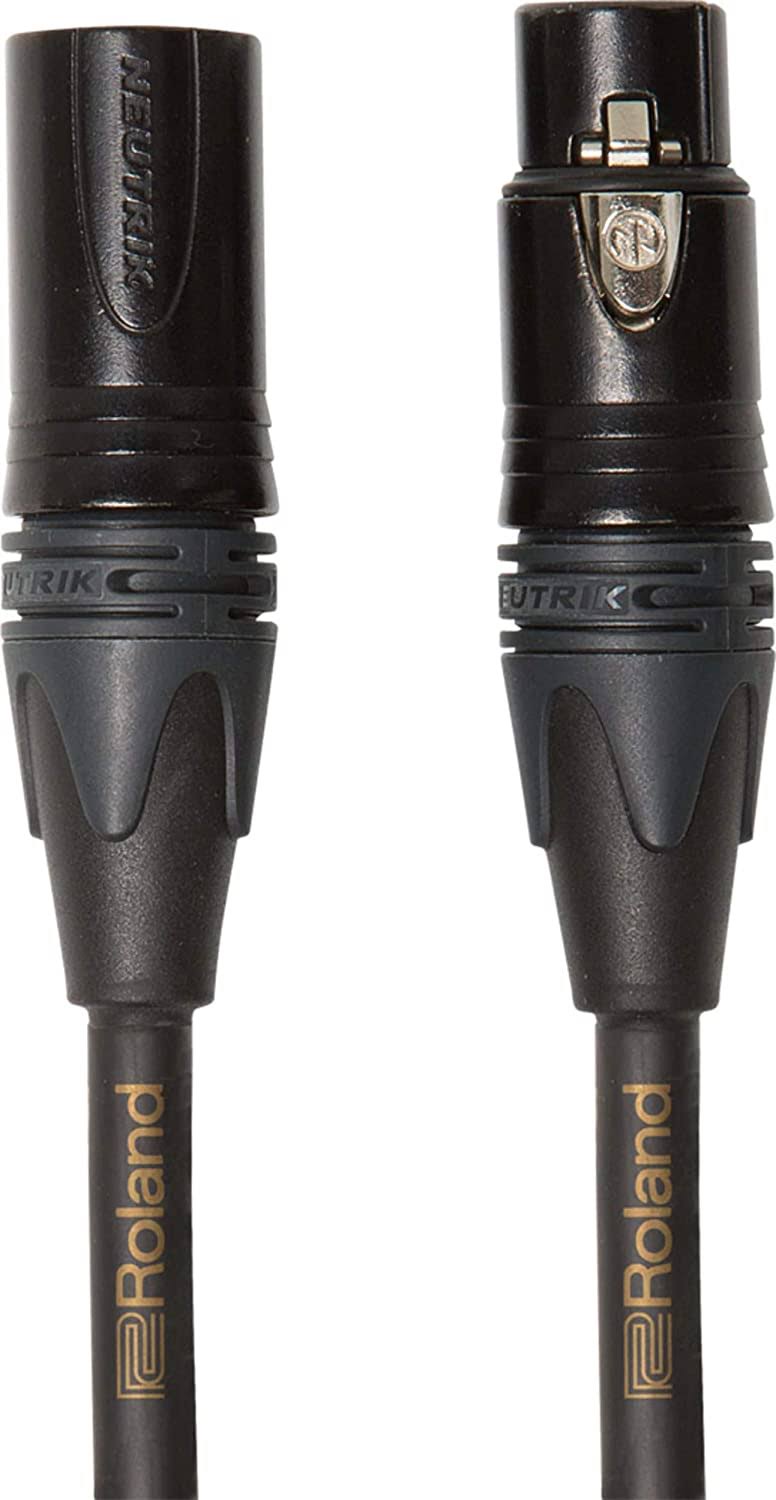 Black 15 ft Microphone Cables L37861