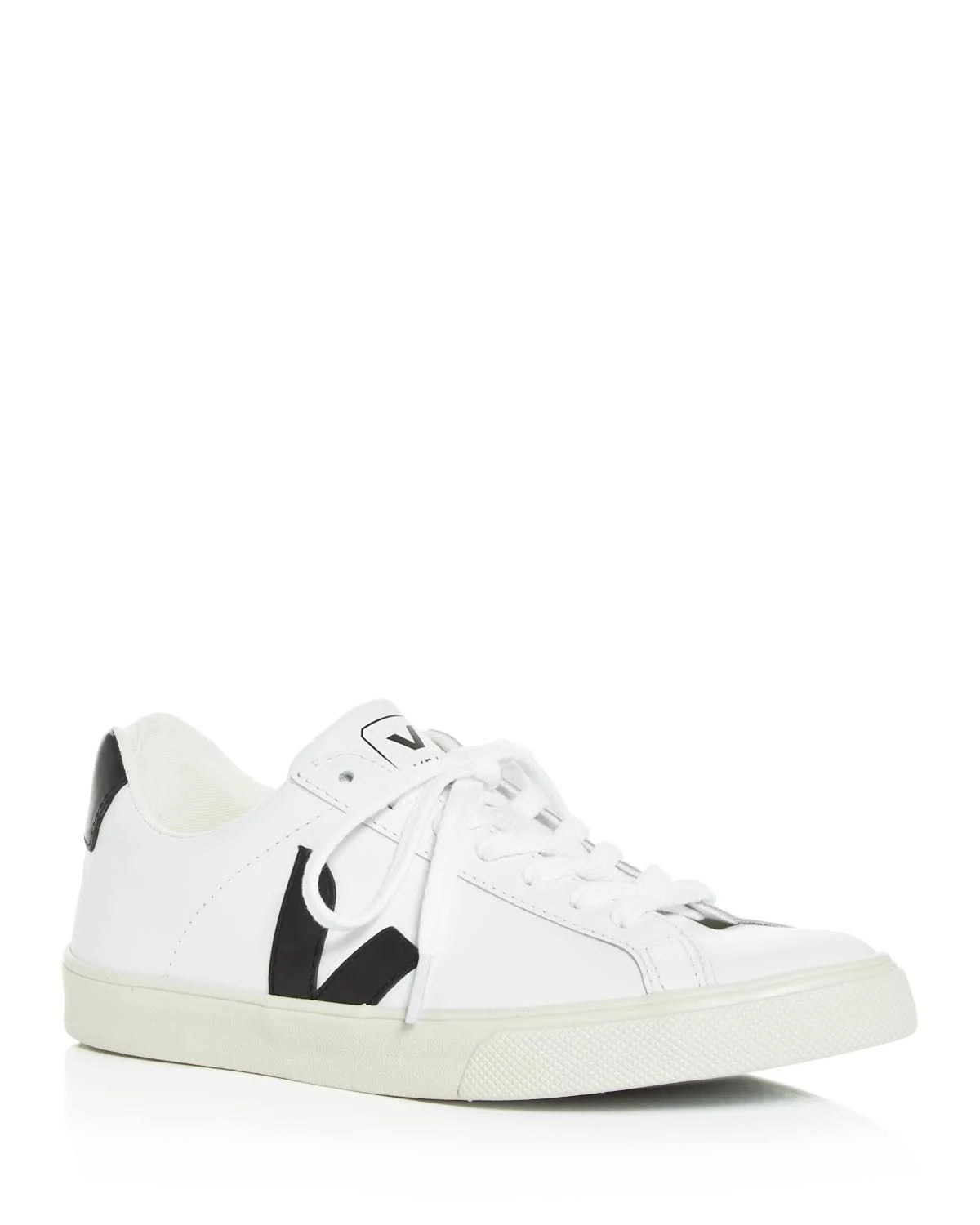 Leather Extra White Black Sneakers U8006