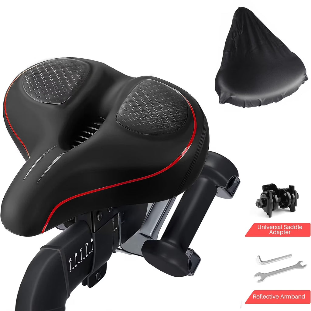 Widen Bike Seat Saddle with Absorbing Ball V4232
