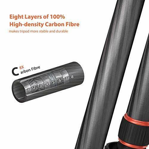 Carbon Fiber Camera Tripod Monopod with 360 Degree Ball Head K232882