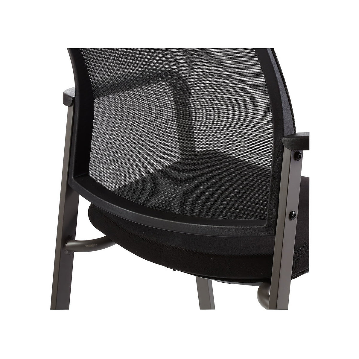 Black Mesh Guest Chair I2417