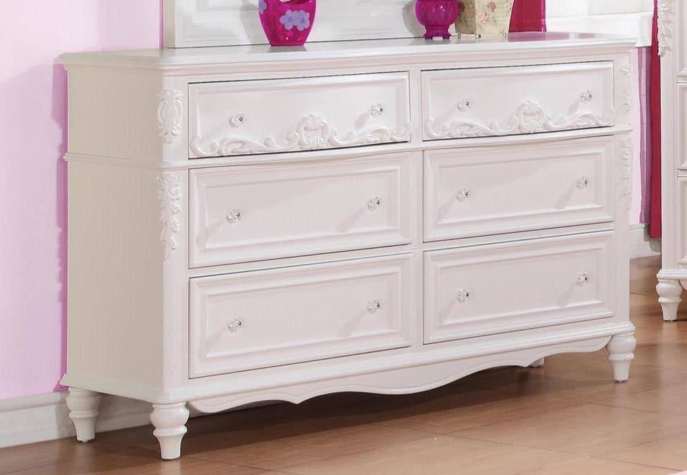White Vanity Desk W94642
