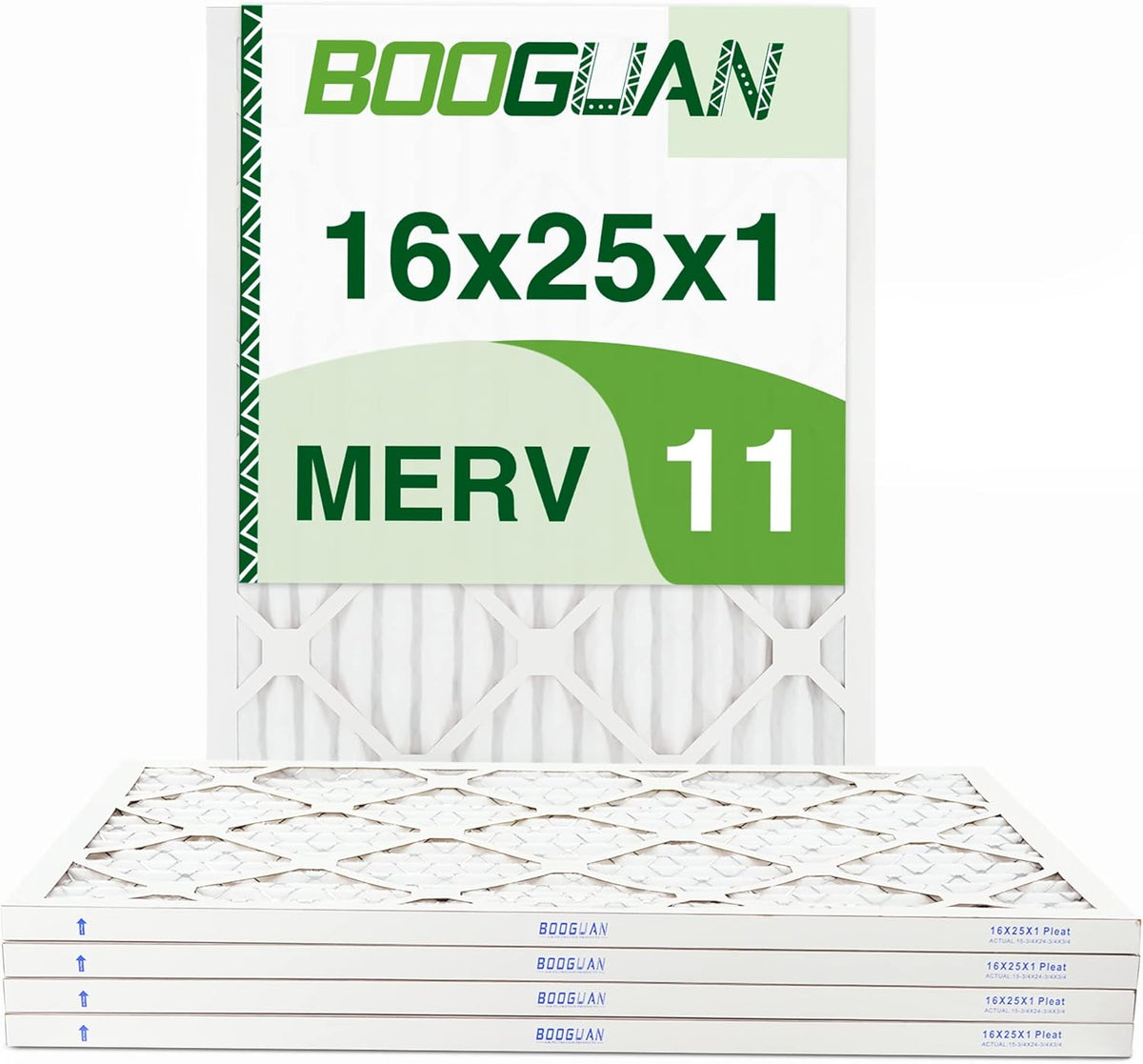 12X20X1 MERV 11 Pleated HVAC Air Filters 6 Pack N7998