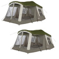 8 Person 3 Season Screen Room Camping Tent 2 Pack I903901