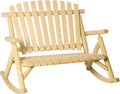 Wooden Porch Rocking Bench E743