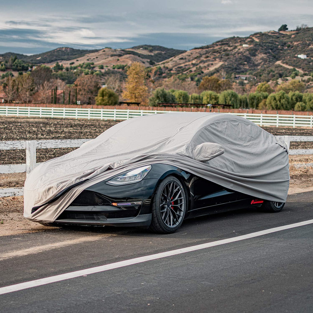 Outdoor Car Cover with Storage Bag W641