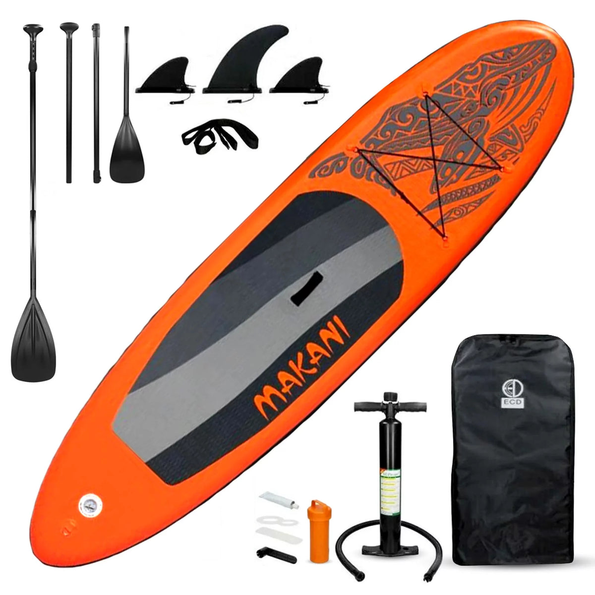 10.5' Inflatable Paddle Board 330 lb Capacity X96973