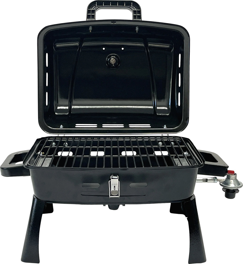 Portable 1 Burner Propane Grill with Interchangeable Griddle Plate Q776790