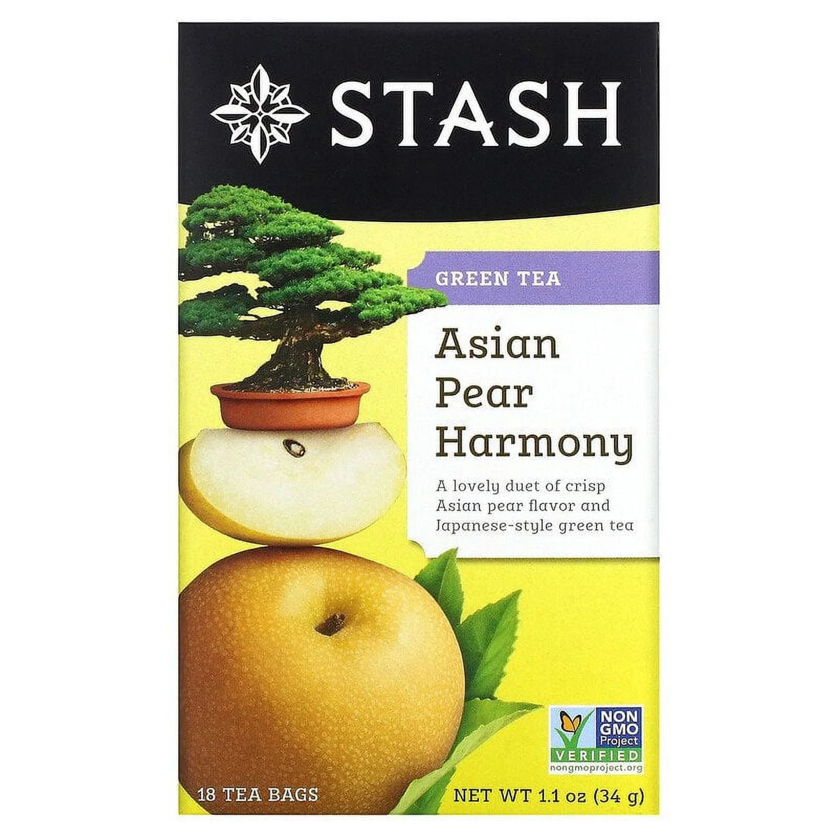 Asian Pear Tea 18 ct Pack of 4 Z33051