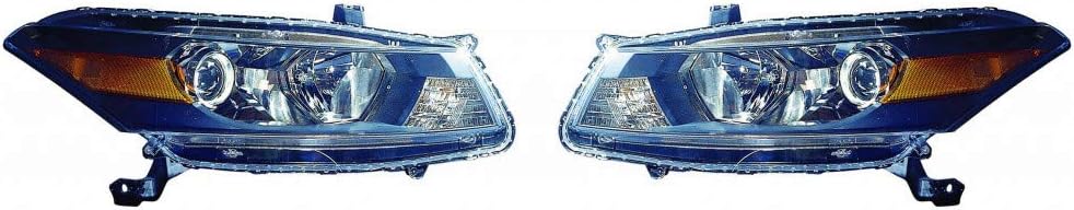 Headlight Assembly for Honda Accord Coupe 2008 2009 2010 Driver Side R624