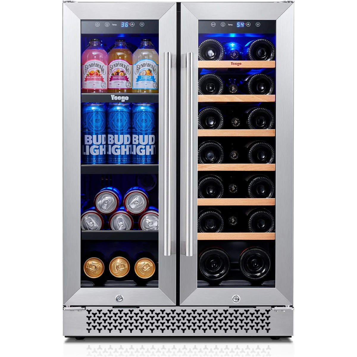 24 Inch Dual Zone Wine and Beverage Refrigerator V854205