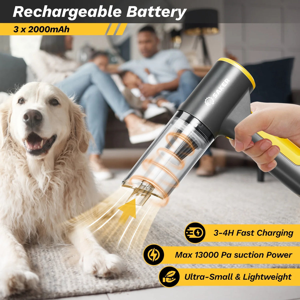 120W Wet/Dry Mini Vacuum Cleaner V882776