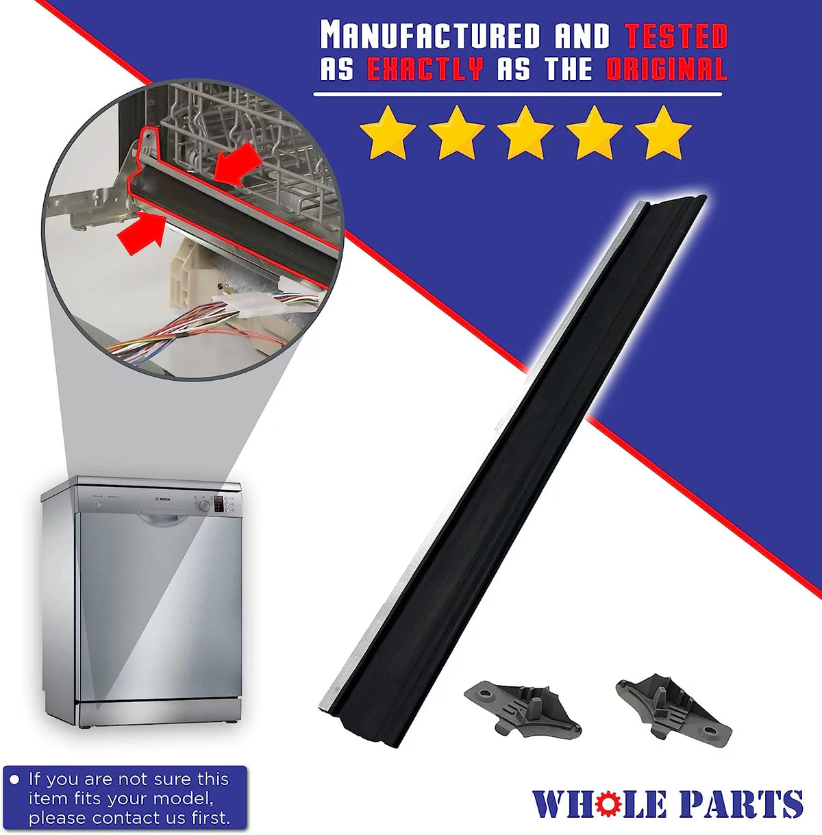 Dishwasher Lower Door Seal I73718