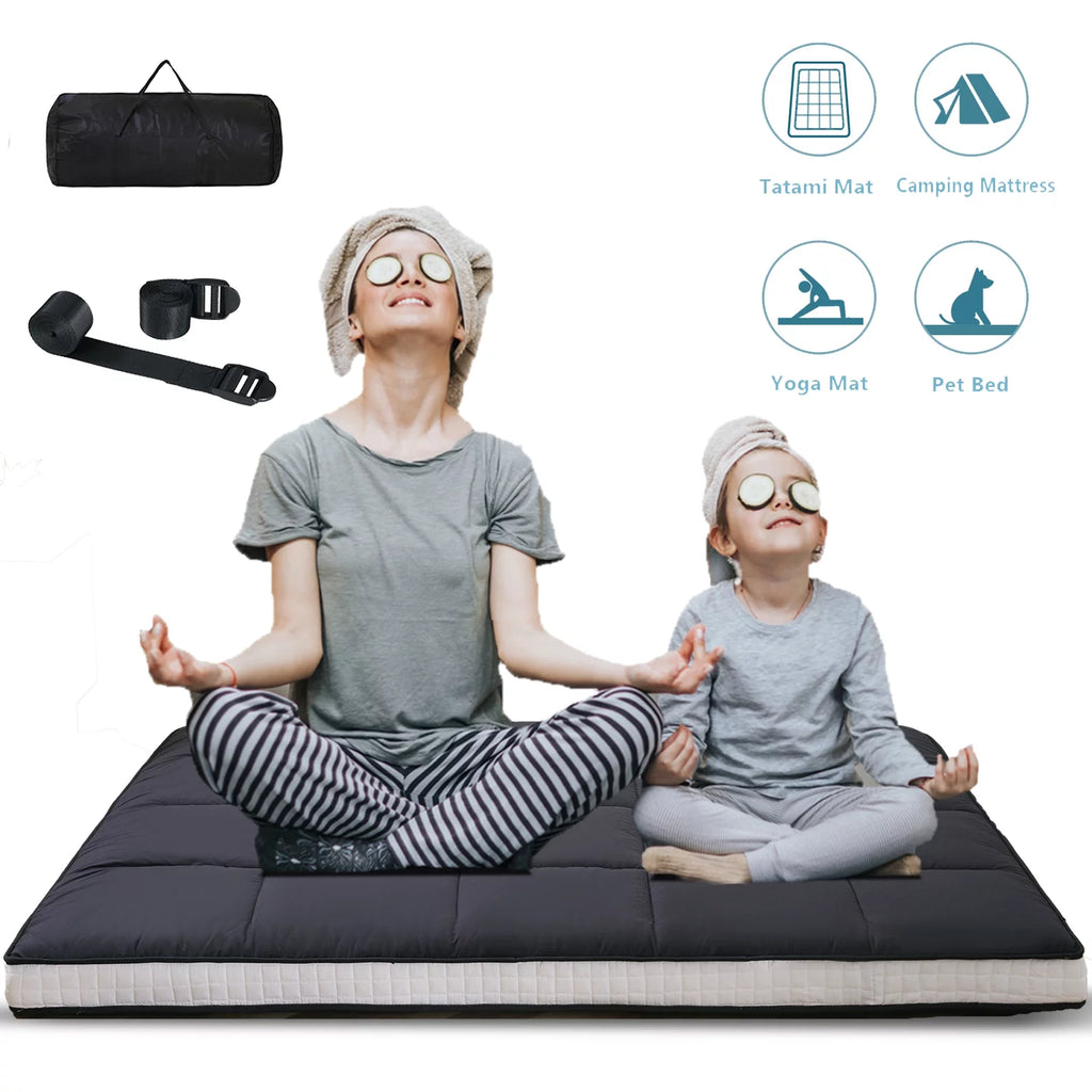 Queen Size Foldable Roll Up Floor Mattress M24710
