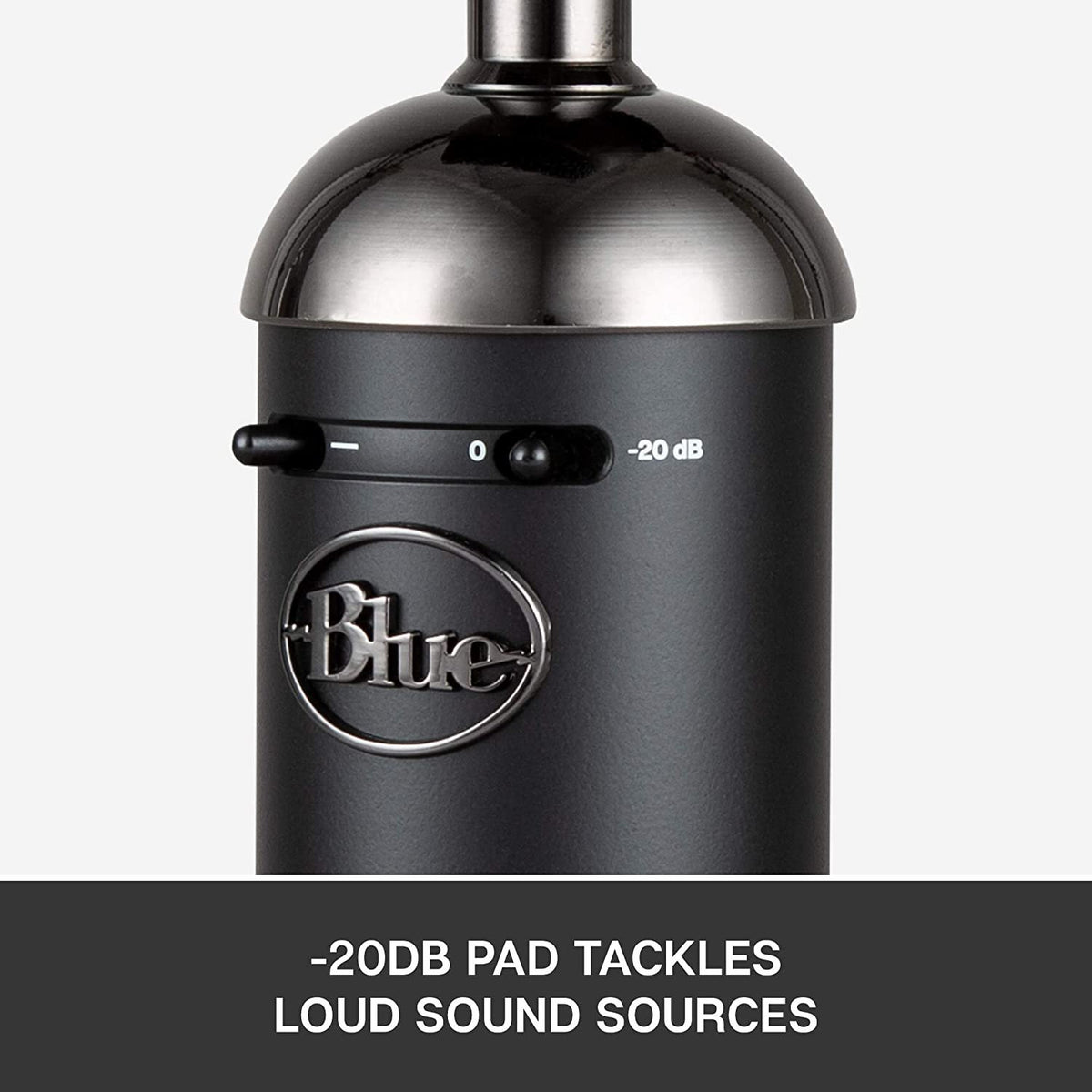 Blue Spark Blackout XLR Condenser Mic L6059