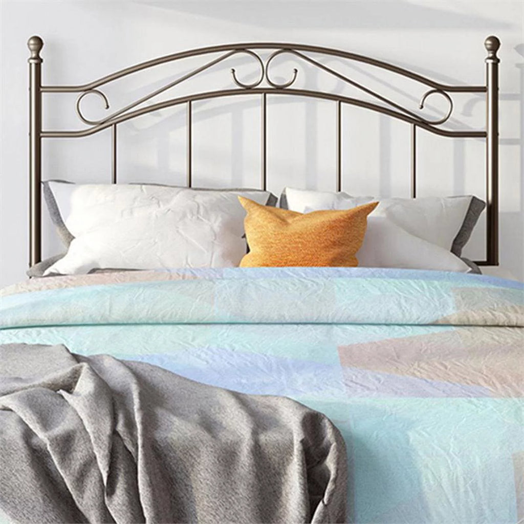 Bronze Full Queen Metal Spindle Headboard J87469