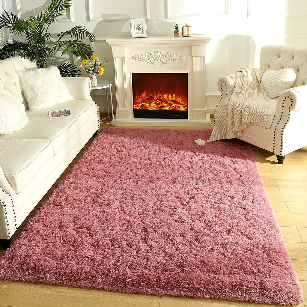 Blush Super Soft Area Rug 4' x 5.3' J53954