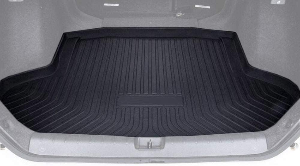 Black Waterproof Rear Cargo Tray Trunk Floor Mat for Honda Civic Sedan Y656