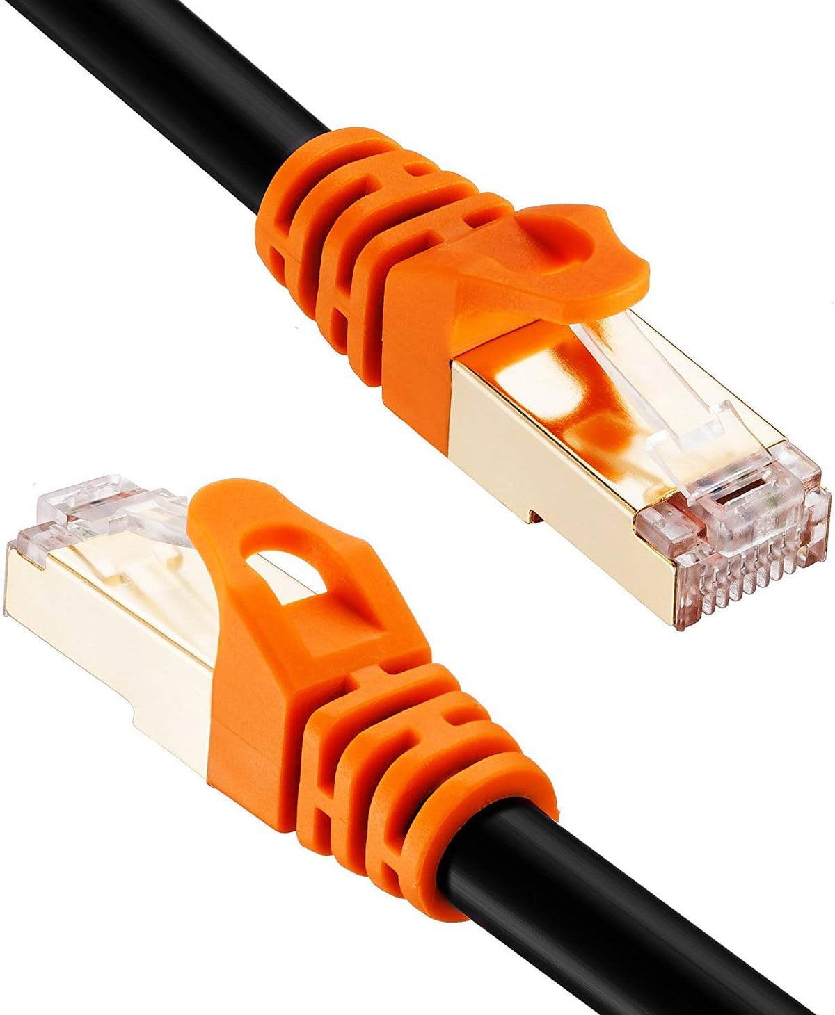 Cat 7 Outdoor Ethernet Cable 200 ft Heavy Duty Double Shielded Waterproof Direct Burial Ethernet Cable J323