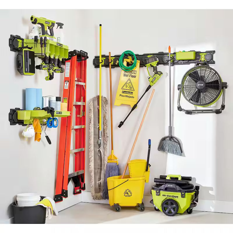 Wall Rails, Hooks, and Crates T12576
