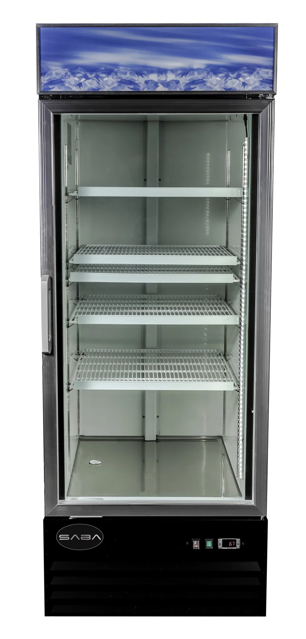 13 cu ft Glass Door Merchandiser Refrigerator T2017