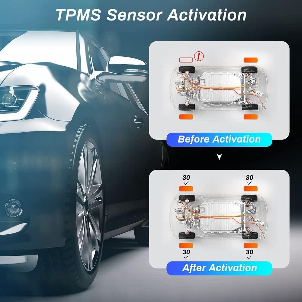 TPMS Sensor Relearn Tool with TPMS Sensor Activation M935