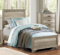 Rustic Twin Panel Bed P179