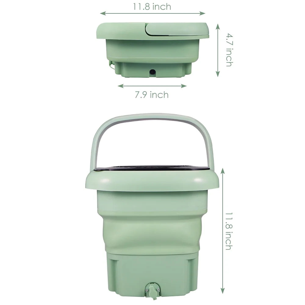 Mini Dehydratable Washer Portable Washing Machine Q894701