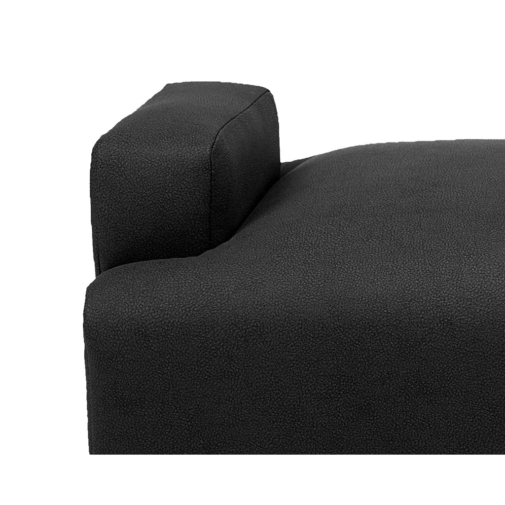 PU Leather Ottoman with Metal Frame J200