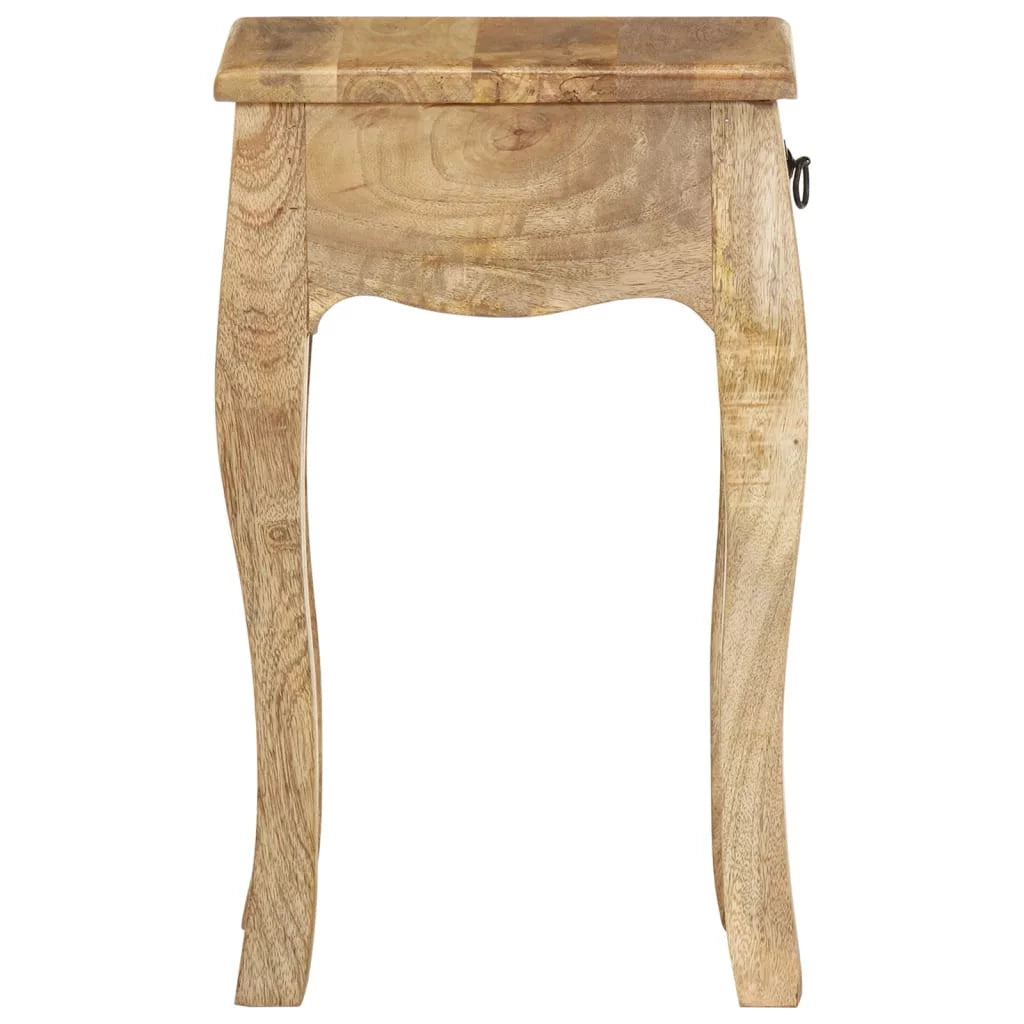 Solid Mango Wood Bed Cabinet A652