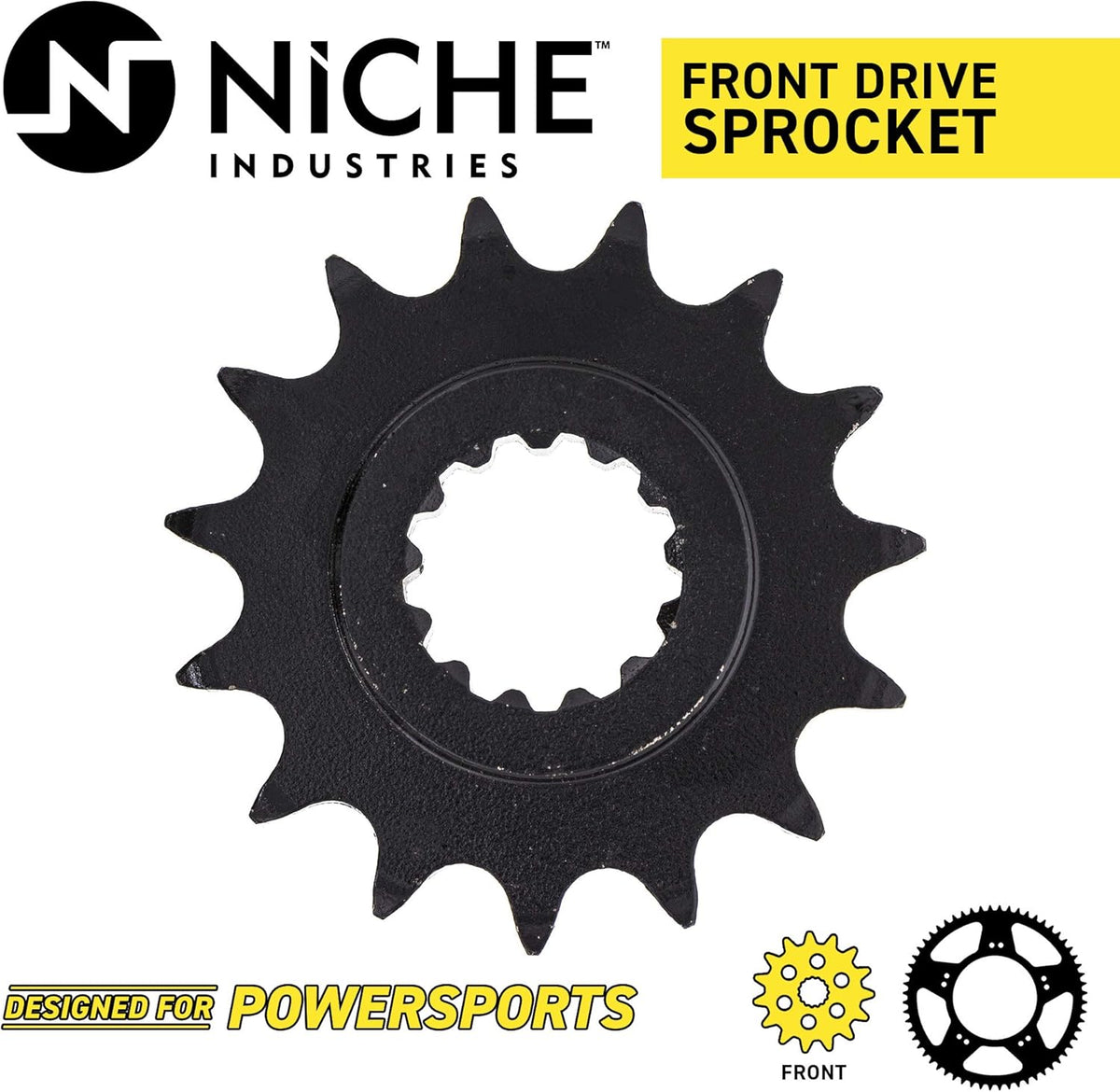 Front 15 Rear 40 Tooth 525HZ Standard 112 Links Drive Sprocket Chain Combo E1212