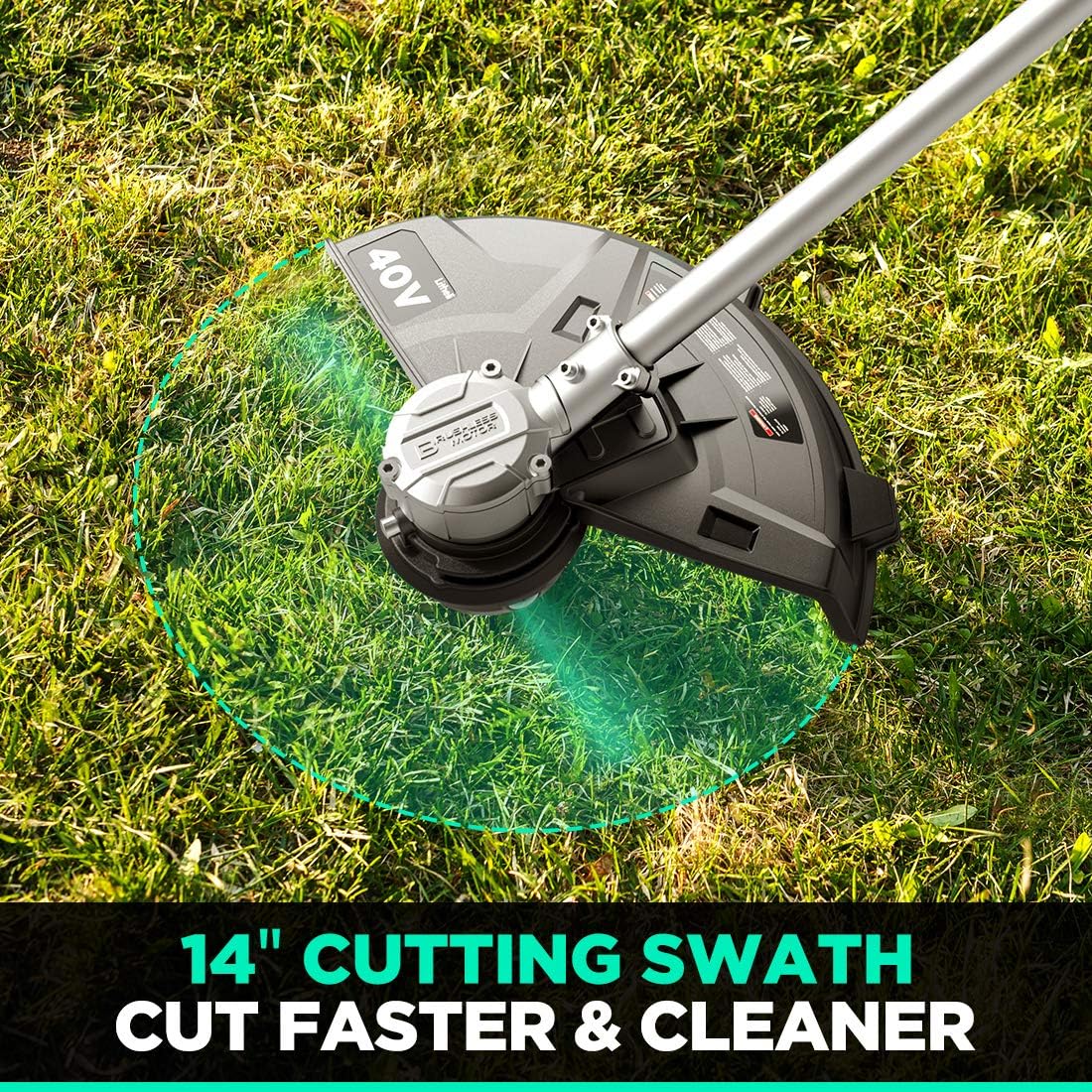 40V Cordless String Trimmer with 2.0Ah Battery & Charger T23648