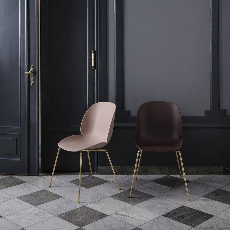 Beetle Chair, Chrome - Alabaster White D68534