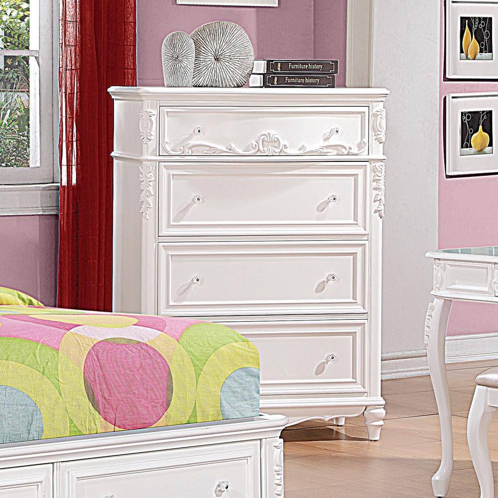 White Vanity Desk W94642